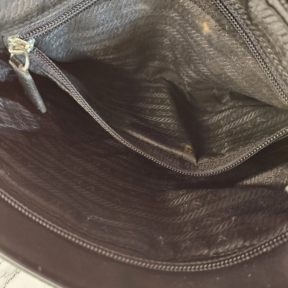 Prada Nylon Black Messenger Bag for Men - Picture 7 of 11